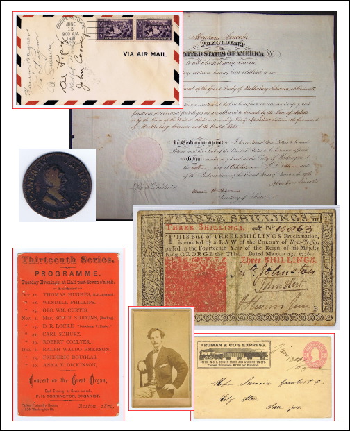 OUR NEW AUCTION Now through September 17th, 2024 Over 480 fascinating and historic lots in 32 categories of collecting 
& COLLECTIBLES
Auction • Fixed Price • Preservation • Appraisal • Collection Building
￼
        The adventure starts here